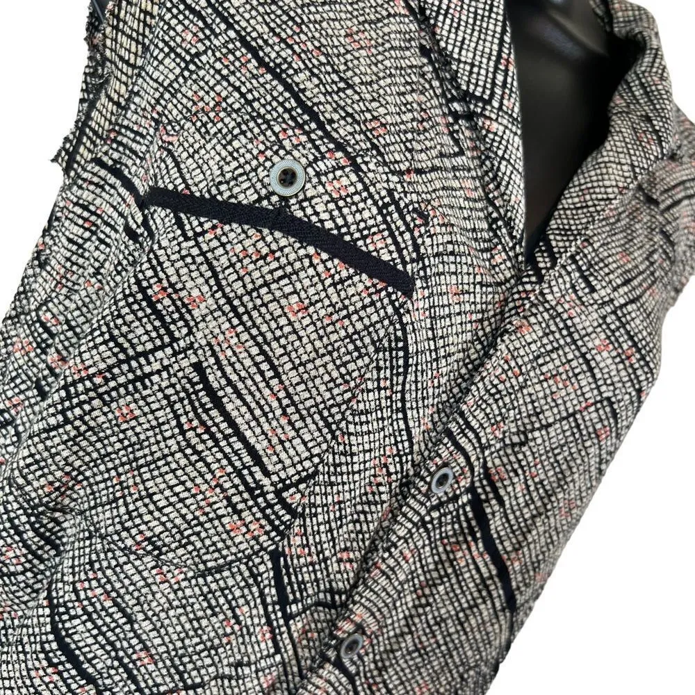 Anthropologie Hei Hei Nova Romper Black White Women Size XS - Image 6