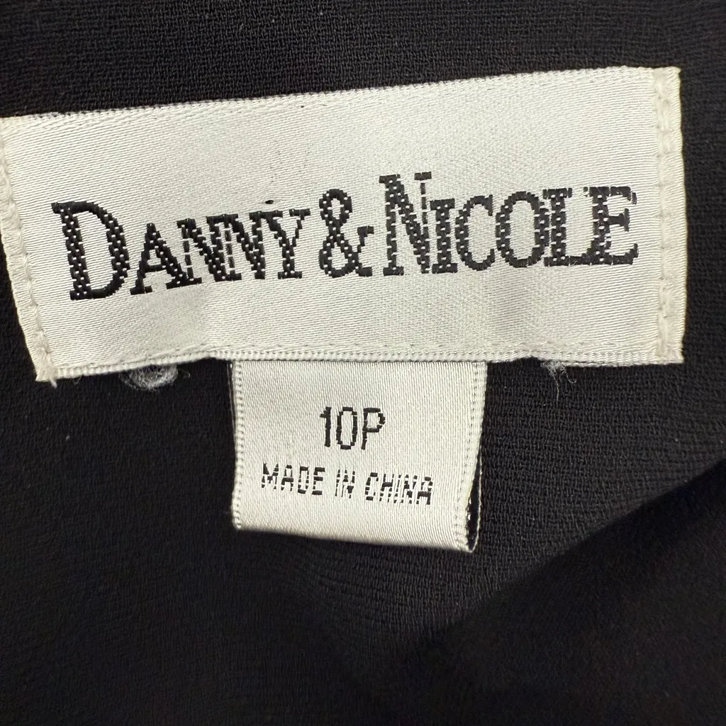 Danny & Nicole Black Embellished Blazer - Image 2