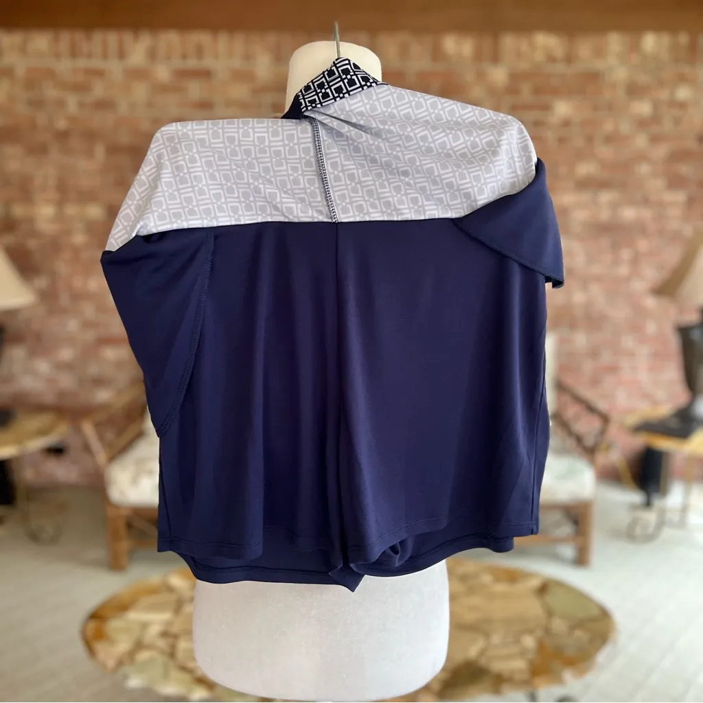 Calloway Skort Blue Jersey Knit Mini A-line Opti Dri XL Golf Activewear - Image 7