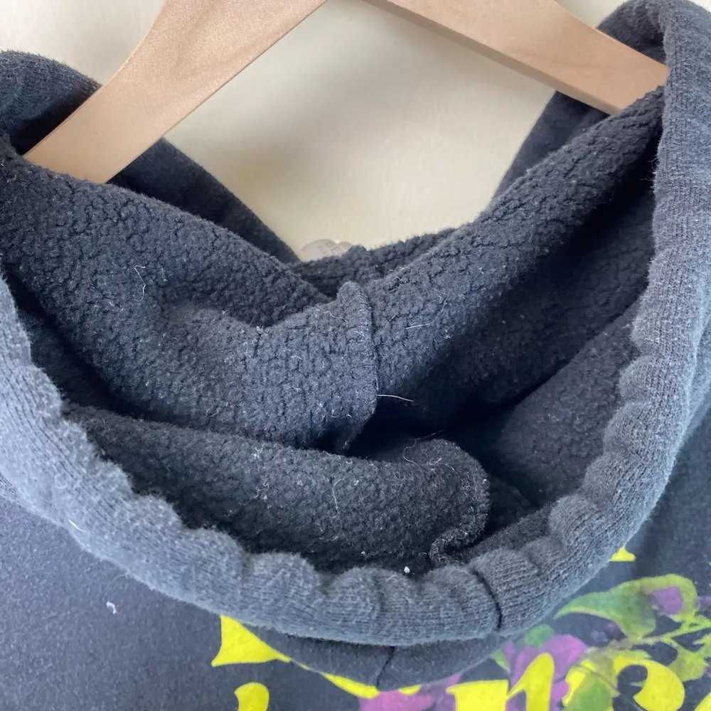 Bella Canvas ADTR A Day To Remember Last Chance To Dance Cropped Hoodie | BLACK | X-Large - Image 7