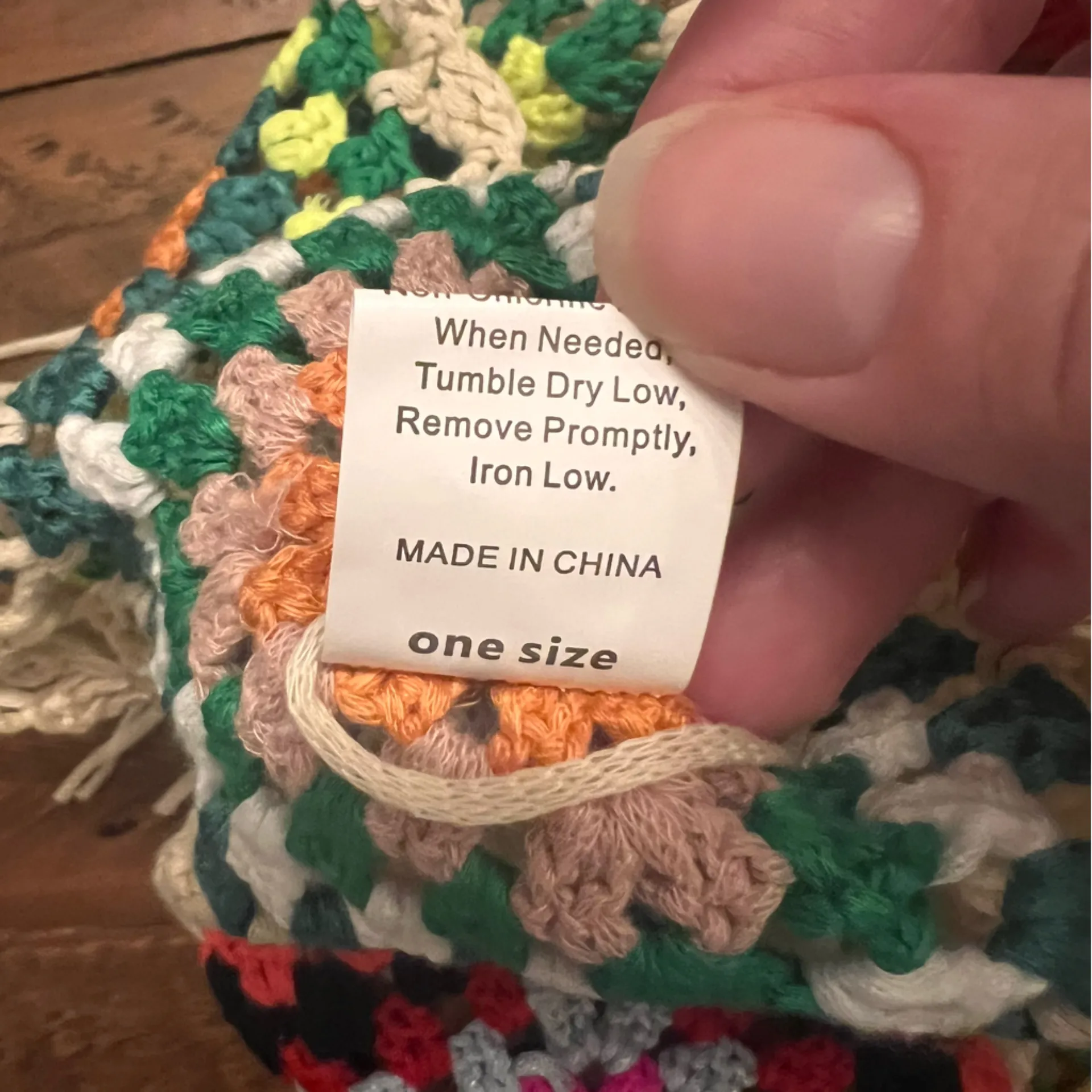 Handmade BOHO‎ Crochet Tassel Crop - Image 6