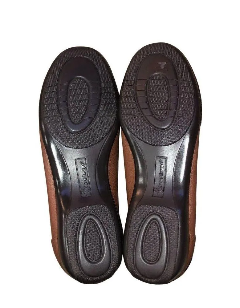 Bare Traps Patti Leather Shoes Womens 10M Used Brown Tan - Image 9