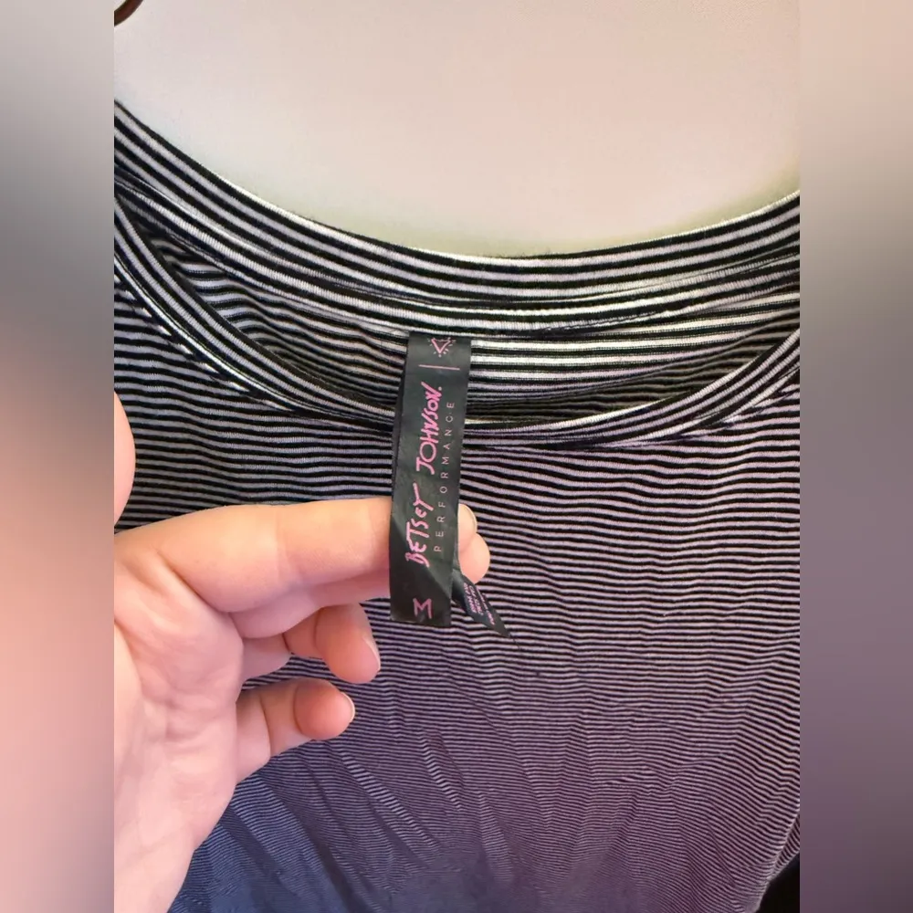 NWOT-  Performance Striped Dress Size Medium - Image 2