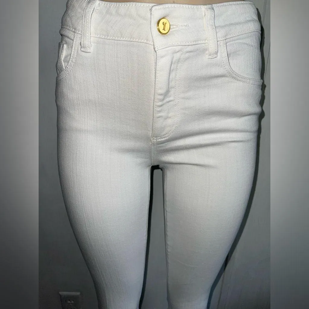 Pilcro and the Letterpress White Skinny Jeans - Image 4