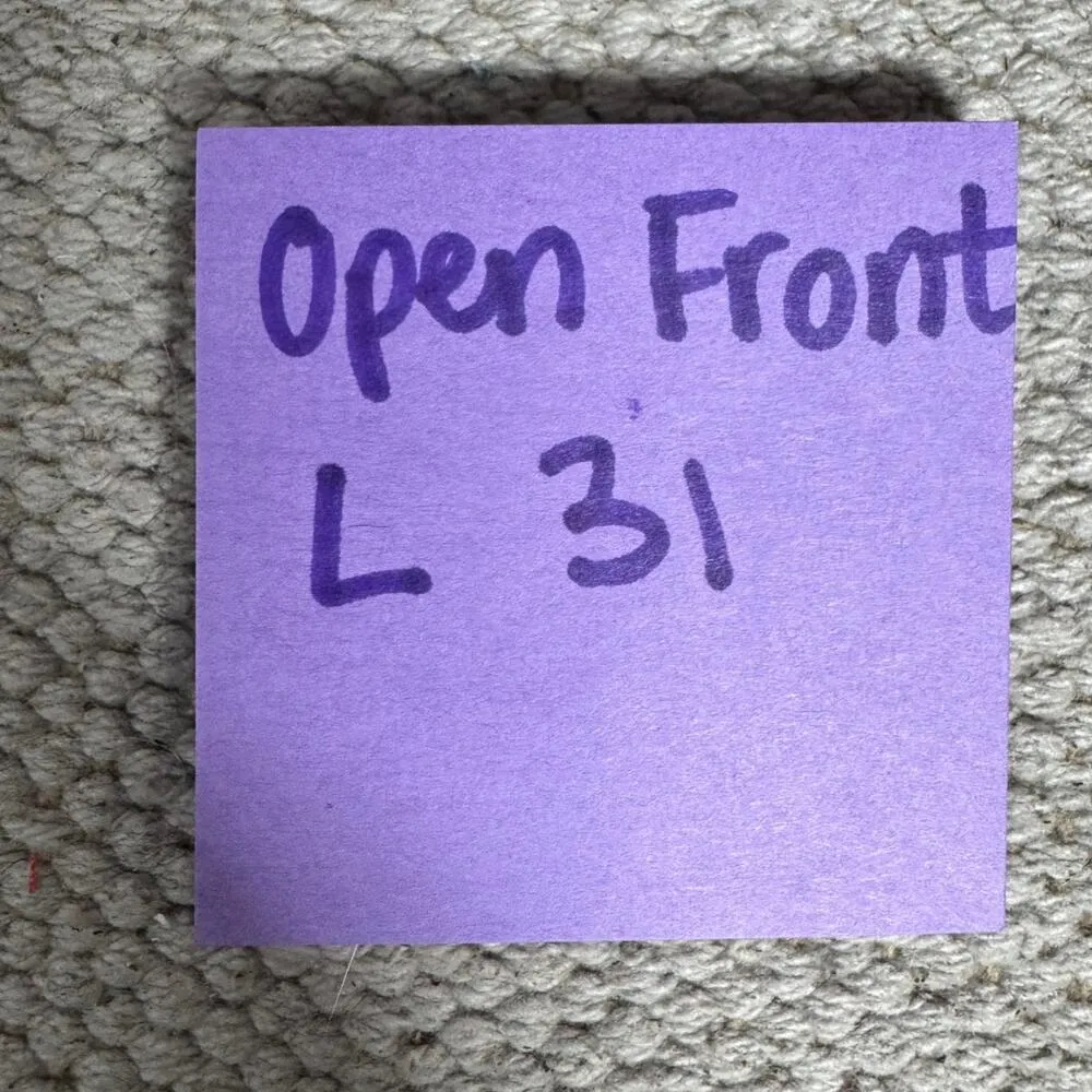 Twelfth Love Cardigan Women M Tan Faux Suede Faux Fur Open Front Spring Jacket Size M - Image 9