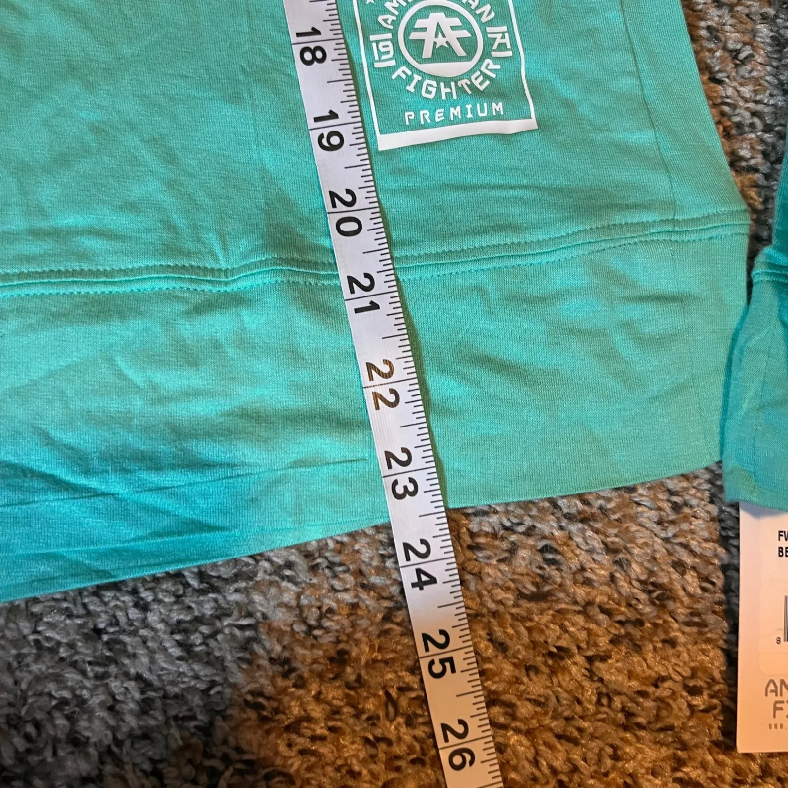 American Fighter Hoodie Long Sleeve‎ Premium Athleisure Top Small - Image 7