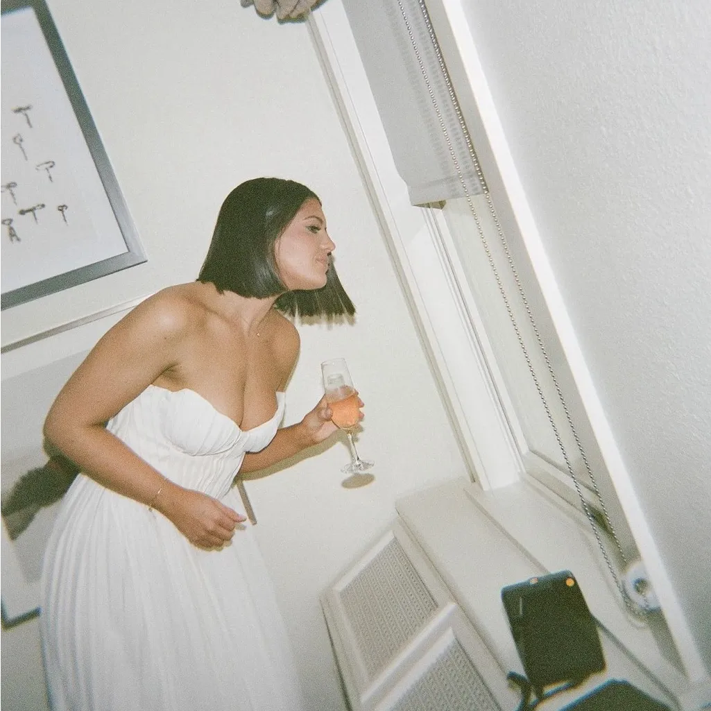 HOUSE OF CB M D-DD 'Amorata' Ivory Pleated Maxi Dress NWOT - Image 12