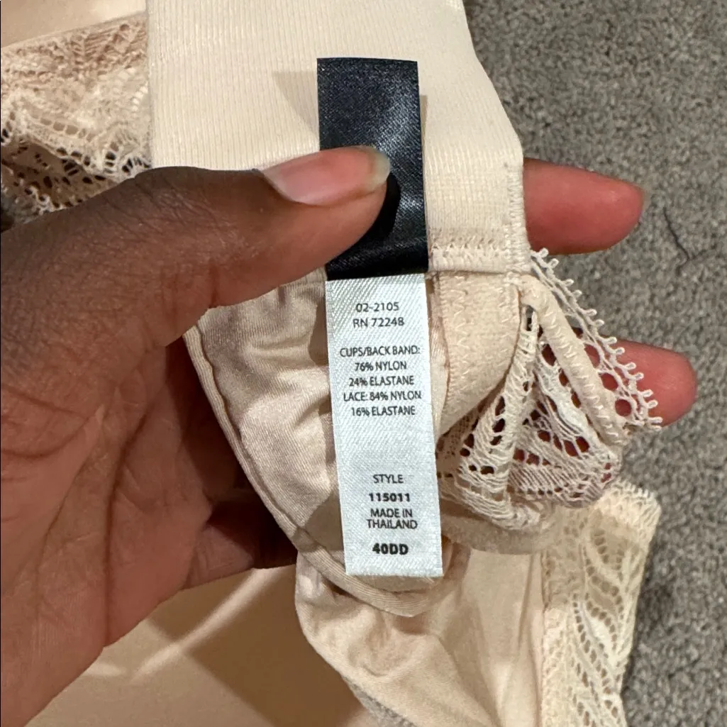 Paramour Tan Bra SIZE 40DD - Image 5