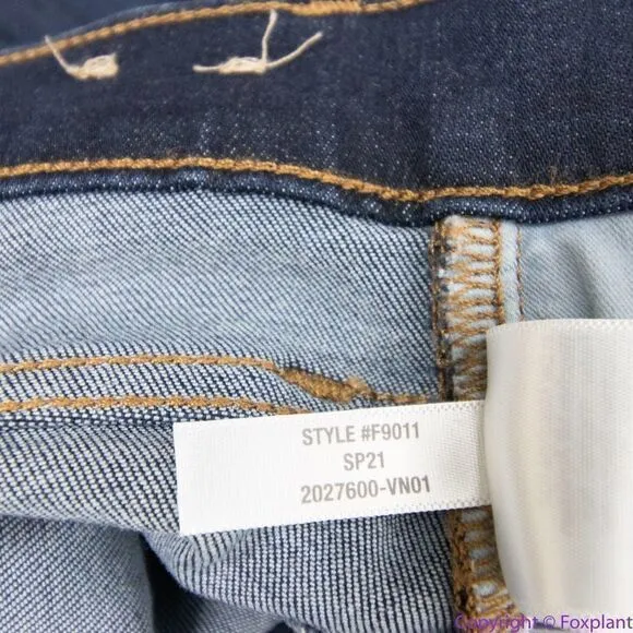 NEW Madewell Tall 9" Mid-Rise Skinny Jeans in‎ Larkspur Wash: TENCEL, 27T - Image 13