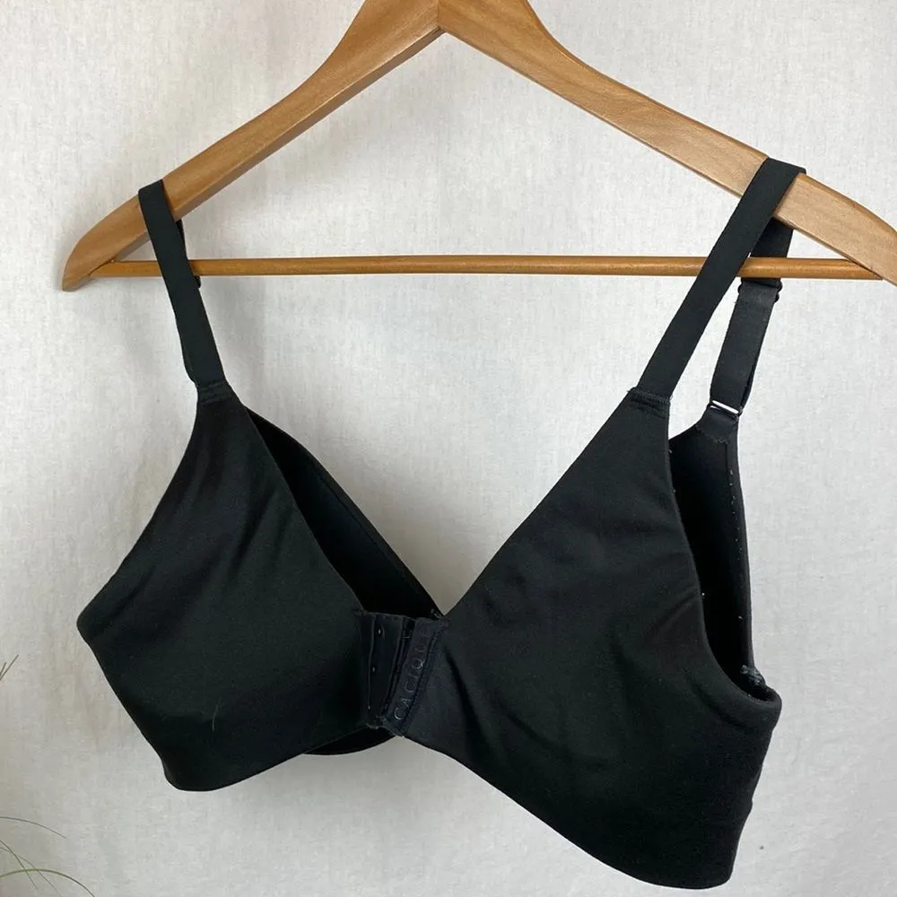 Cacique Black Lightly Lined Full Cover Underwire Bra 38D - Image 2