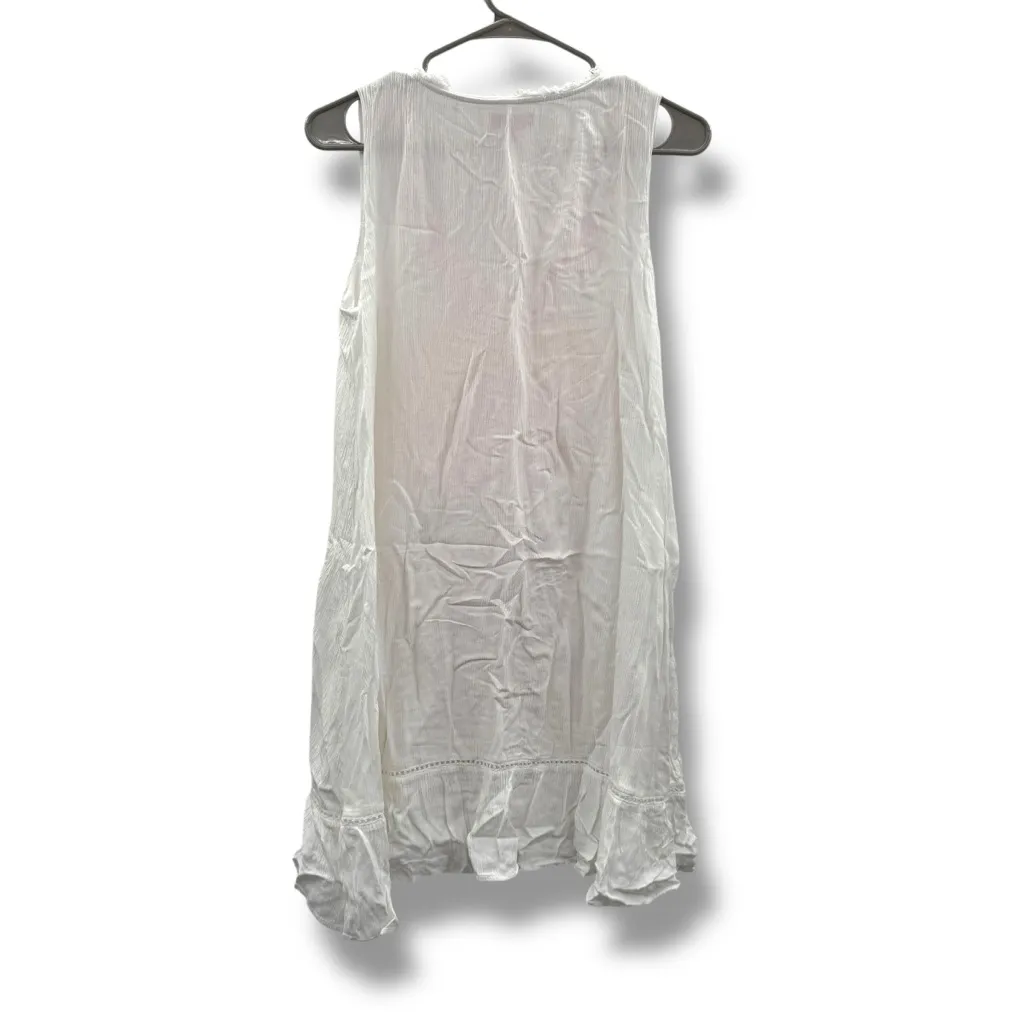 Lilly Pulitzer‎ Thalia Coverup Dress Women’s Size Small White Pink Floral Resort - Image 3