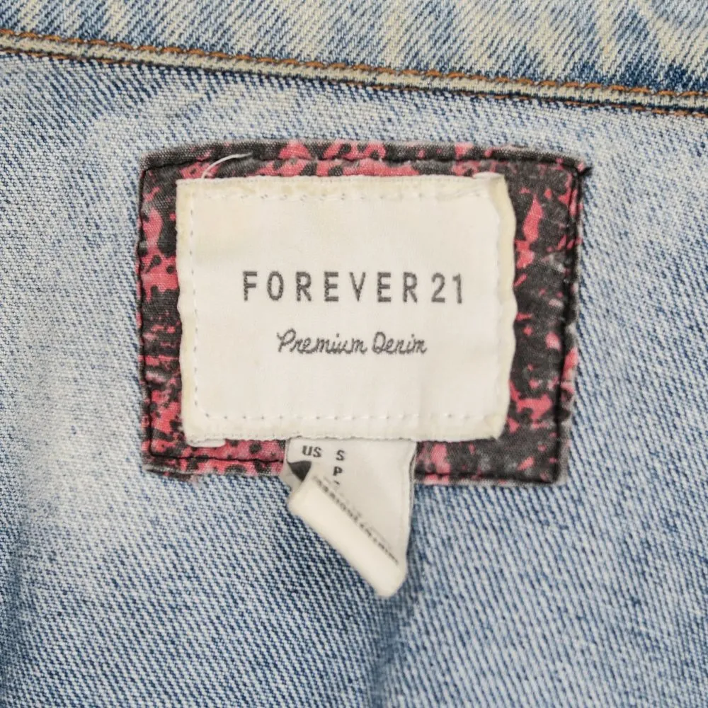 Forever 21  Light Wash Denim Jacket - Image 6