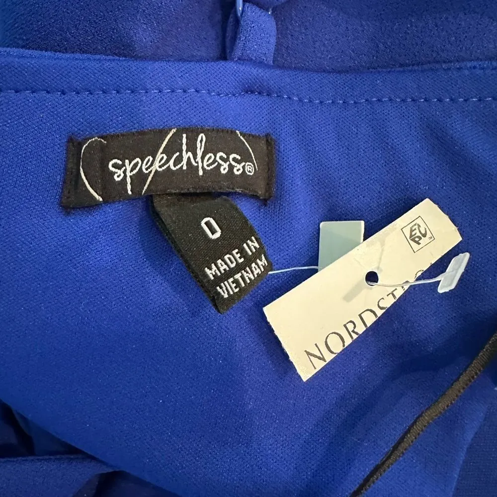 Nordstrom Speechless Spaghetti Strap Beaded Cut-Out Waist Long Dress New! - Image 9