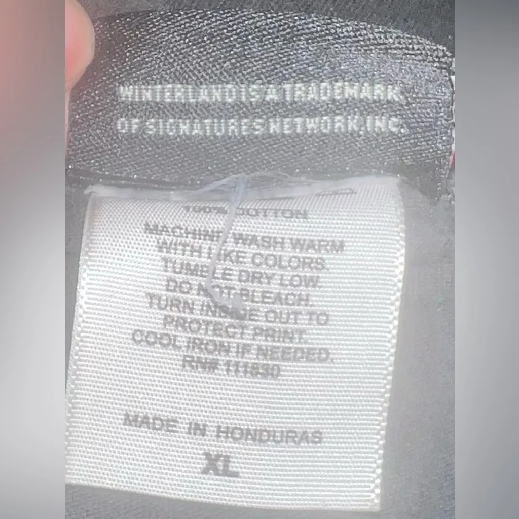 2007 KISS Winterland Medium Shirt Classic Gene Ace Paul Peter Make - Image 5