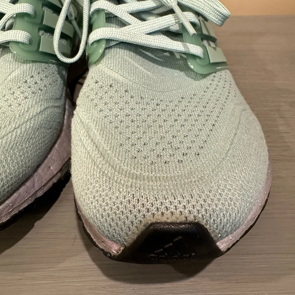 Adidas ULTRABOOST 21 Parley Hazy‎ Green Running FY0408 women's sz 7.5 - Image 12