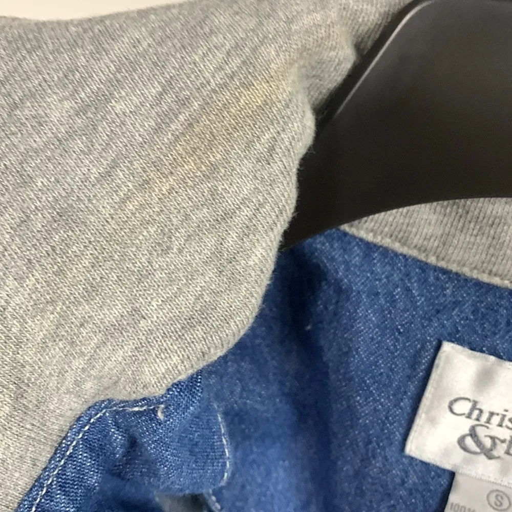 Vintage Christopher & Banks Patchwork Shirt/Jacket Size S - Image 4