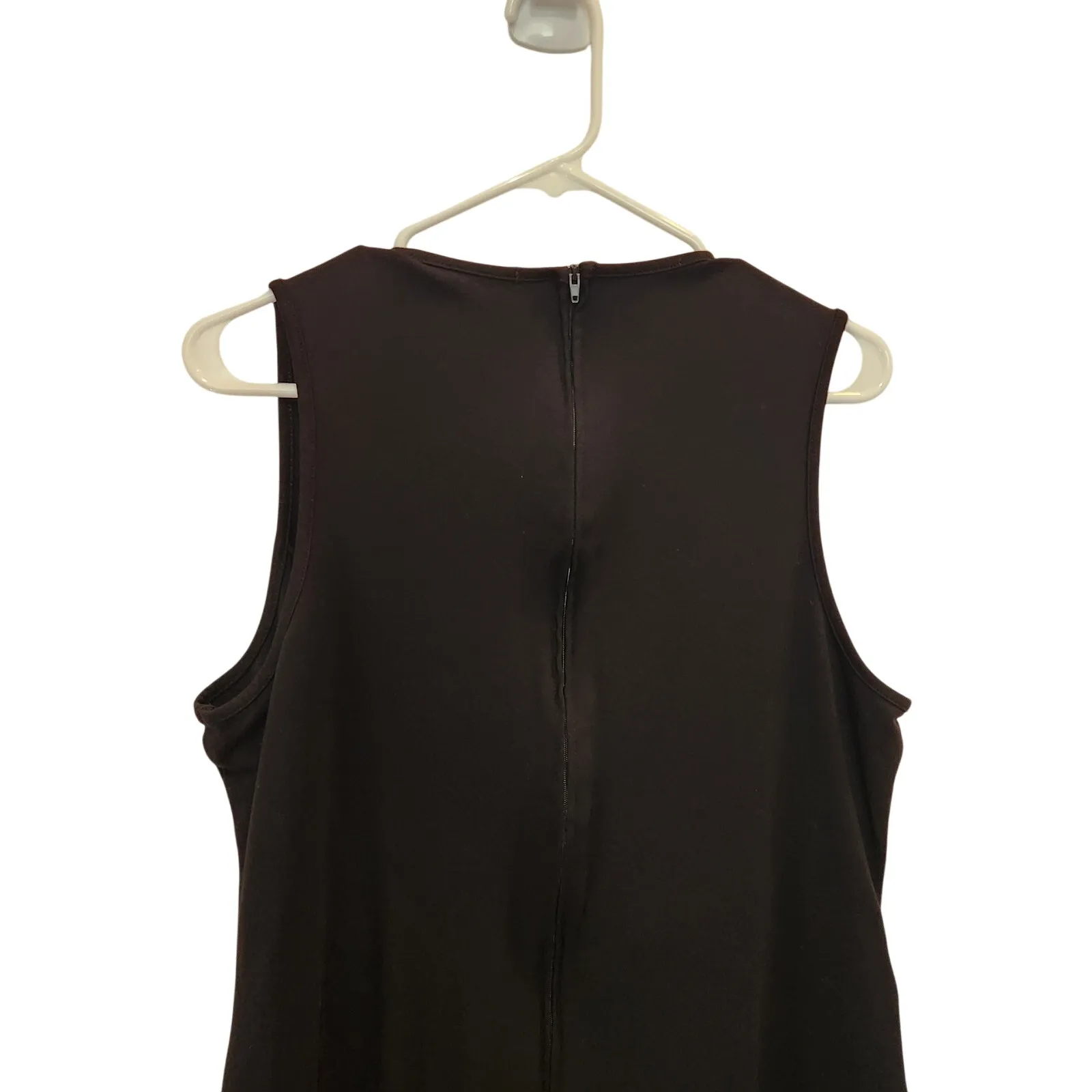 Fashion To Figure Black Faux Wrap Sleeveless Bodycon Party Sheath Dress Size 2X - Image 4