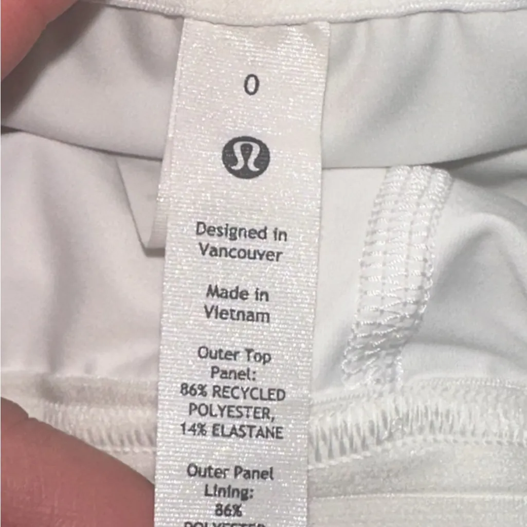 lululemon athletica white Court Rival High-Rise tennis Skirt - Image 4