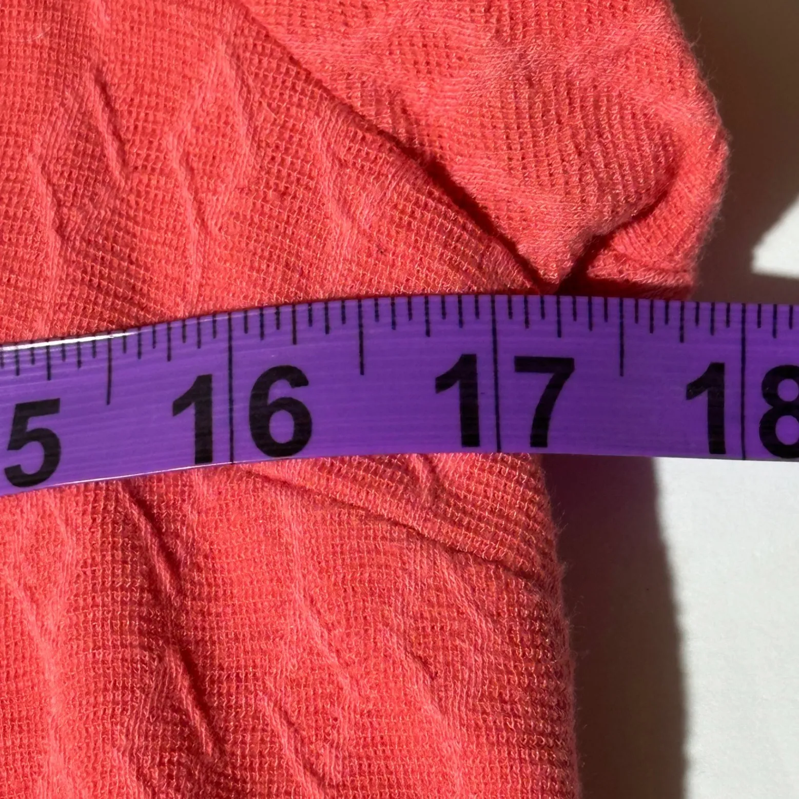 Maeve Women's Coral Pink Short Sleeve Mini Dress Casual Everyday Medium - Image 8