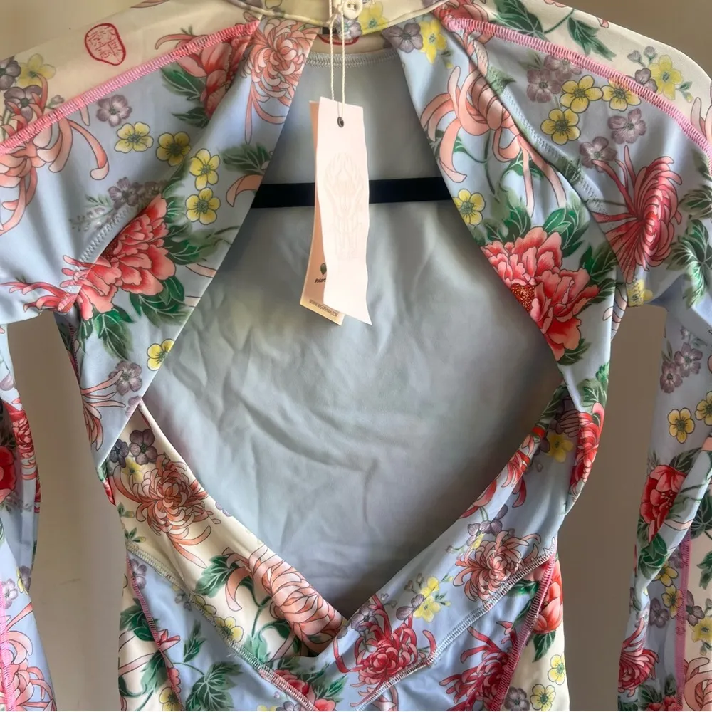 We are HAH “Hot as Hell” Gloves Off Women's Bodysuit Swimsuit Size XS #C24471 - Image 3