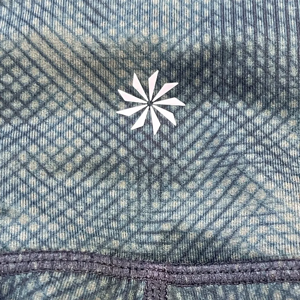 Athleta High Rise Chaturanga Tight Cloud Women's M Full Length Leggings Green - Image 8