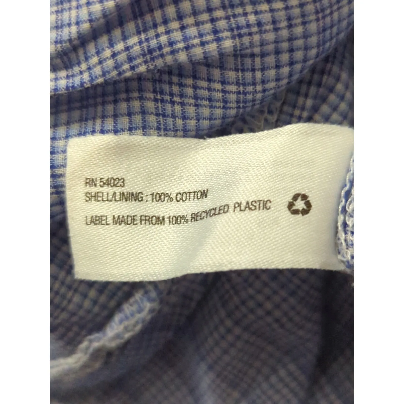 Gap Blue Plaid Mini Utility Pockets Drawstring Dress Womens Large Cottage Core - Image 12