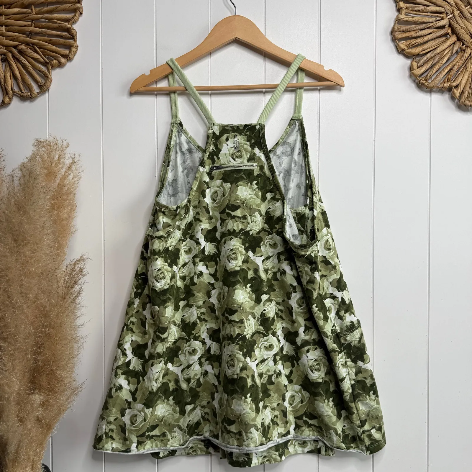 Free People hot shot romper mini dress one piece jumpsuit shortalls Small - Image 3