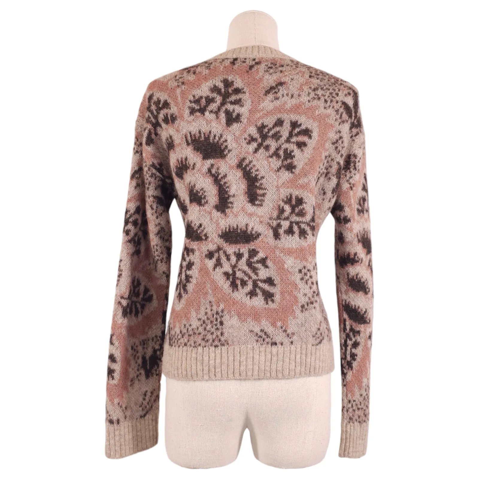 Peruvian Connection Baby Alpaca Wool Cardigan Sz Extra Small - Image 3