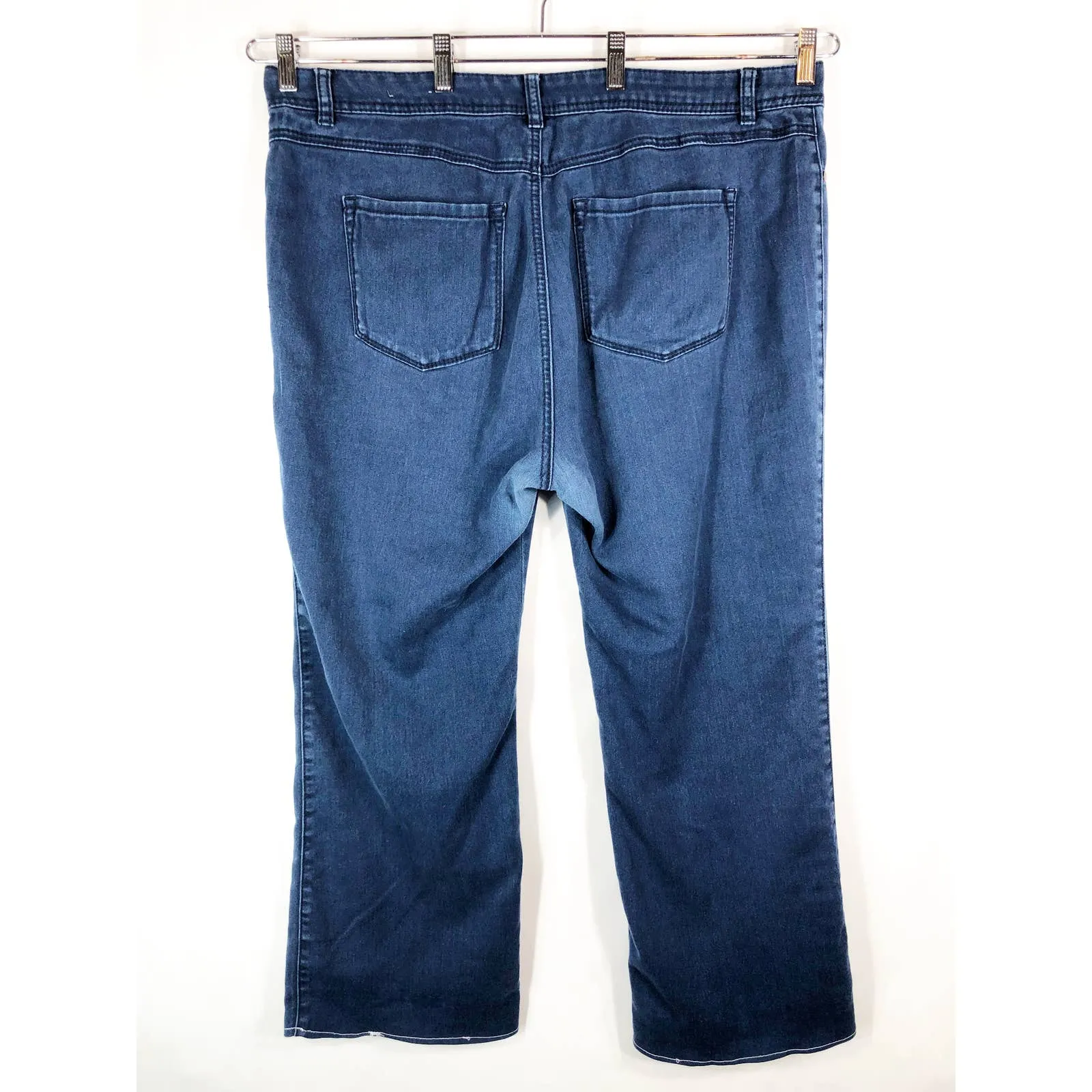 Avenue Plus Size 18W Jeans Boot Cut Blue Denim Pockets 28 Inseam Stretch 551 - Image 2