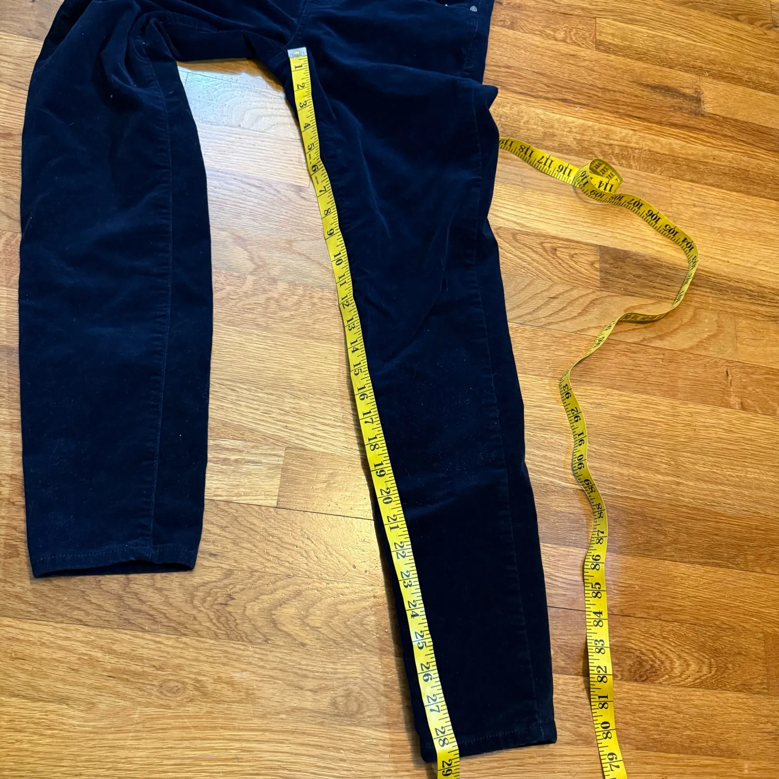 Kut from the Kloth Diana Skinny Women’s 6 Corduroy Pants Midnight Blue Stretch - Image 4