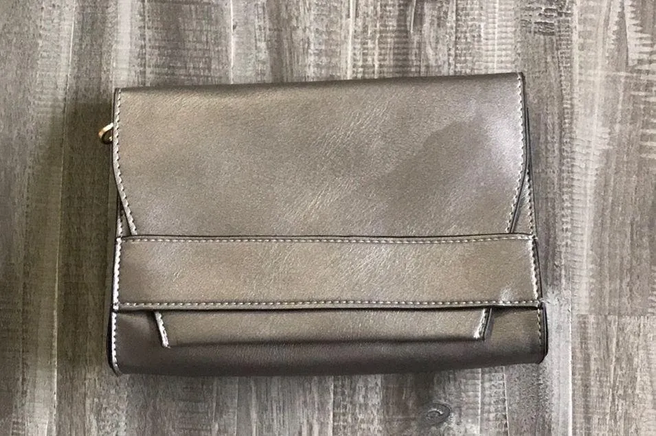 Summer & Rose Celine Crossbody Purse in Steel - Image 3