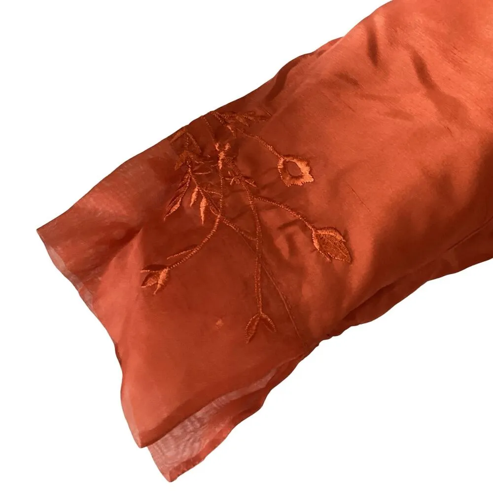 Anne Carson Pure Silk Dress & Blouse Set - Image 8