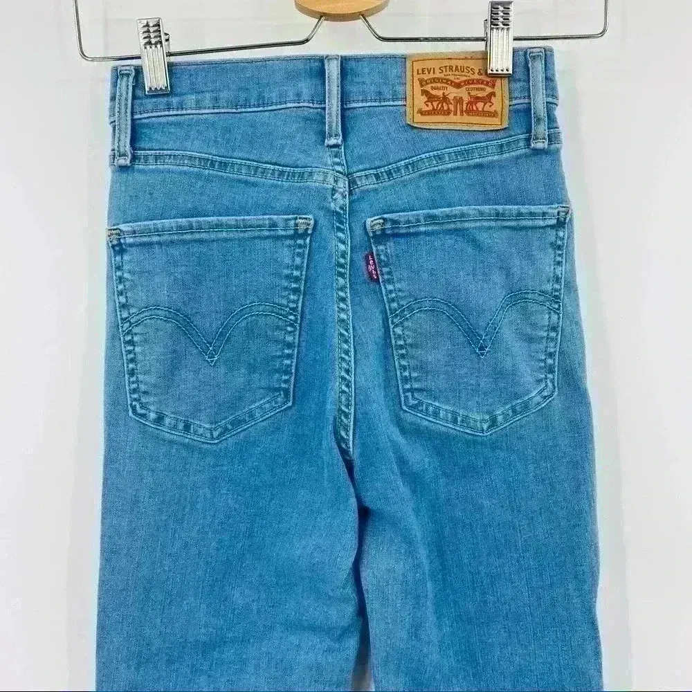 Levi's Distressed Women's Mile High Super Skinny Distressed‎ Jeans Size 25 - Image 8