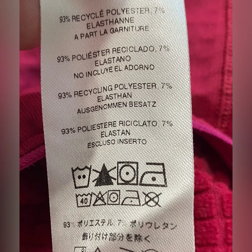 Patagonia Worn Wear Lightweight Full Zip Pull Over Hot Pink  Medium - Image 5