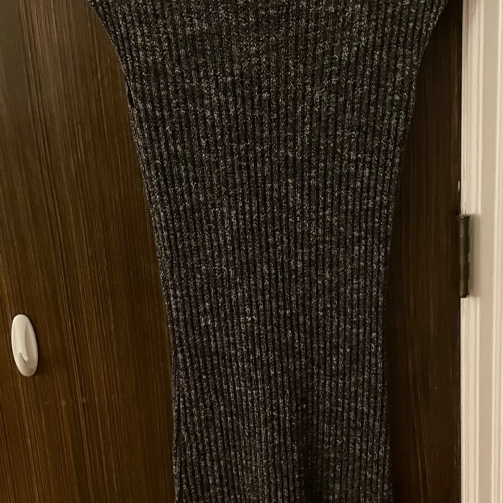 Max Studio cap sleeves cowl neck ribbed brown midi sweater dress, size XS spring - Image 11