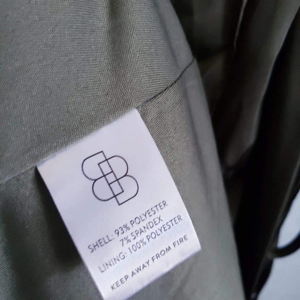 Baltic Born Vara Juniper Green Satin Maxi Wrap Dress - Image 5