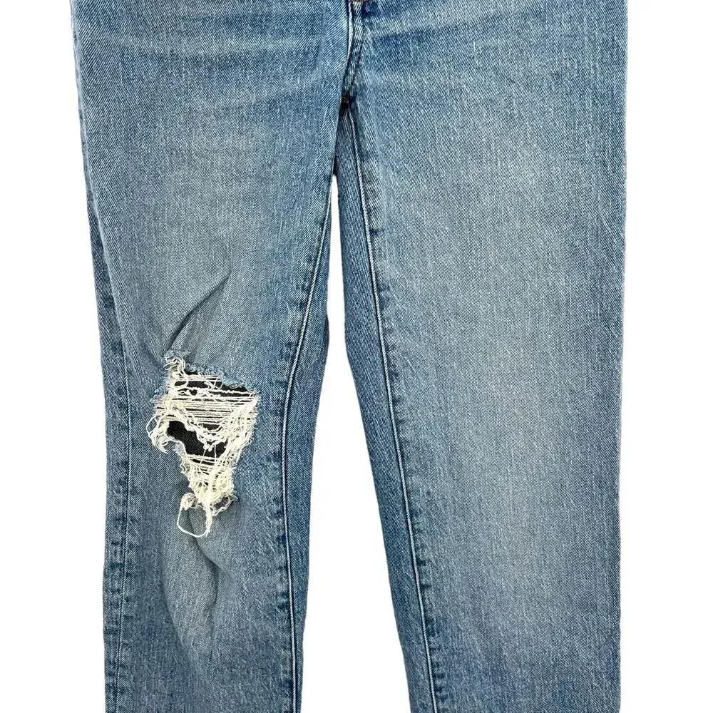 Madewell The Perfect Vintage Straight Jean in‎ Reinhart Wash Size 24 - Image 6