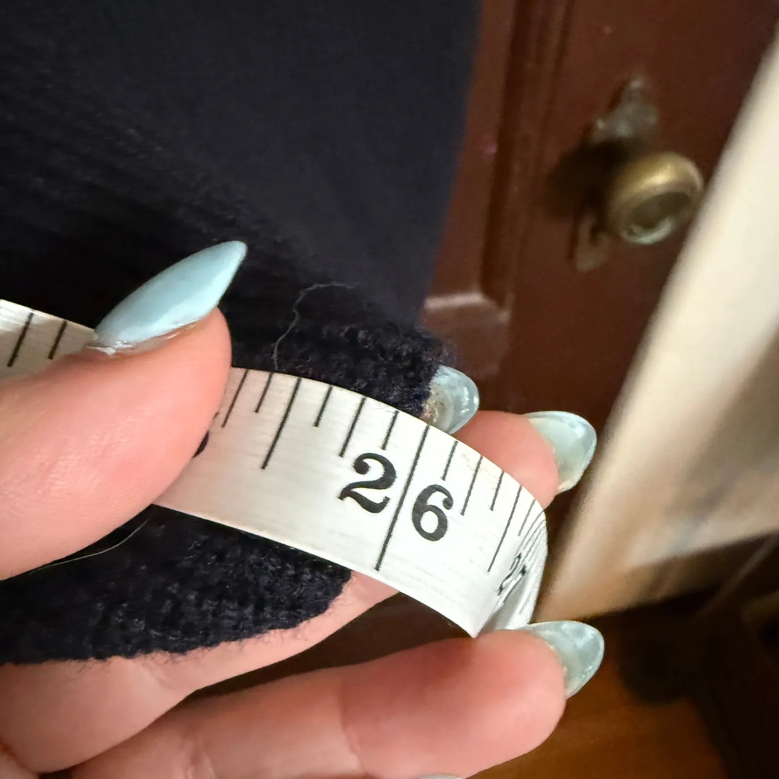 COS Black Oversize Chunky Knit Fold down Wrap Collar Sweater Cotton Wool Medium - Image 9