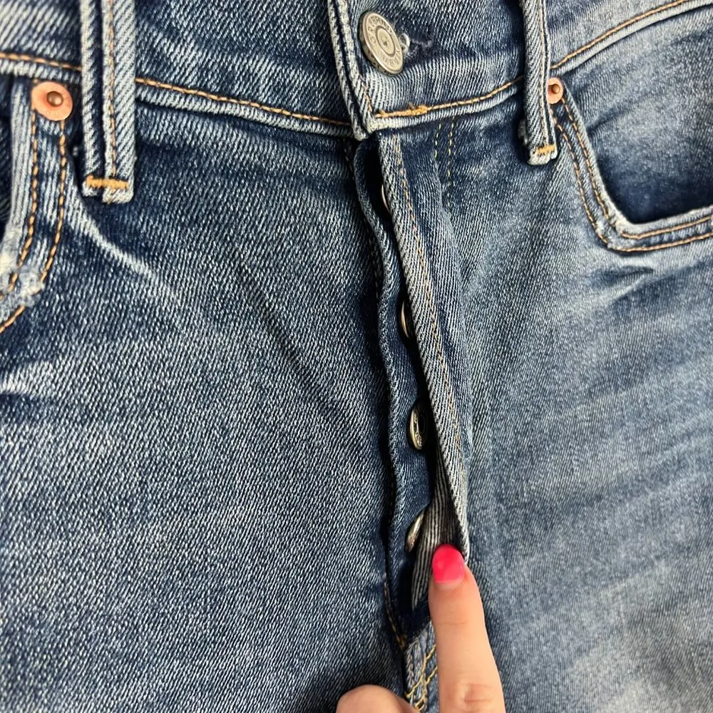 GRLFRND Karolina High-Rise Skinny Jean in Groovy Situation Size 28 N2714 - Image 5