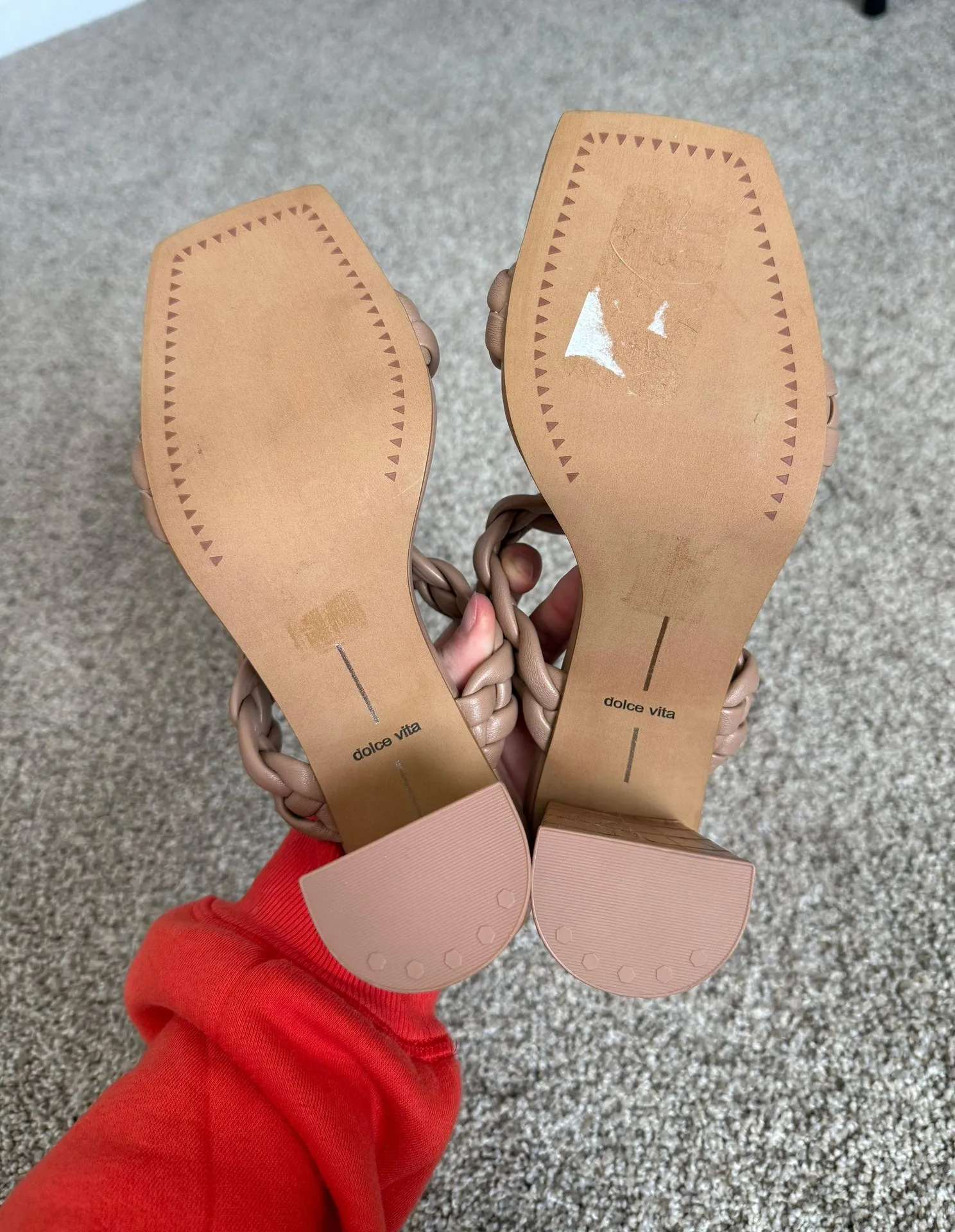 Dolce Vita Braided Strap Heels - Image 3