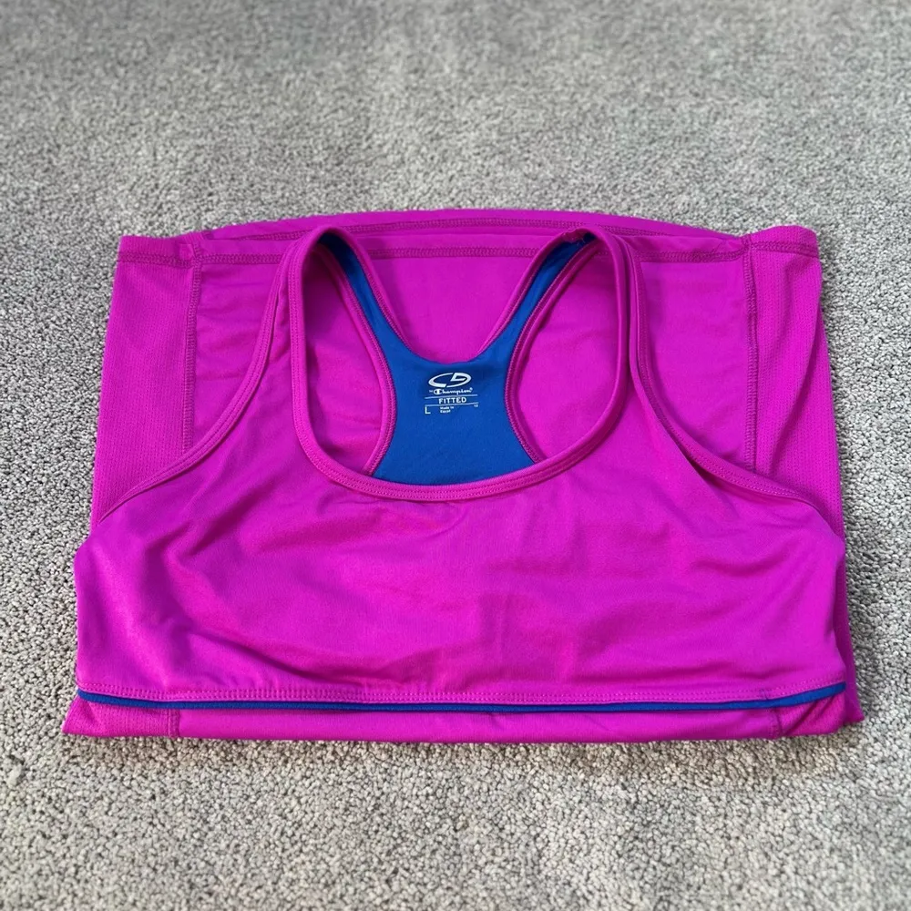 💗Bright on trend summer colors- sport top with built in bra. Worn once! - Image 11