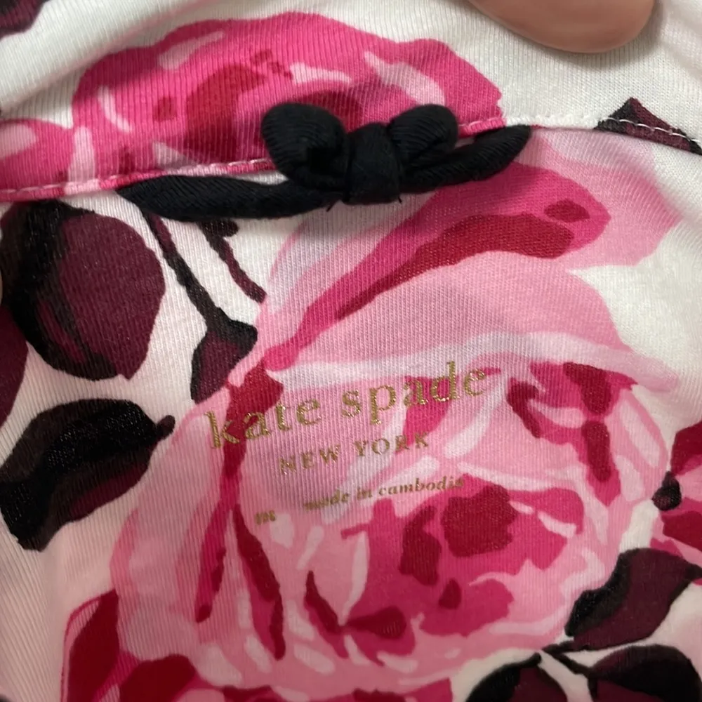kate spade rose pj shirt - Image 4