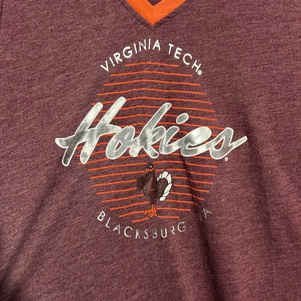 Knights Apparel Women’s Virginia Tech Hokies top - Image 2