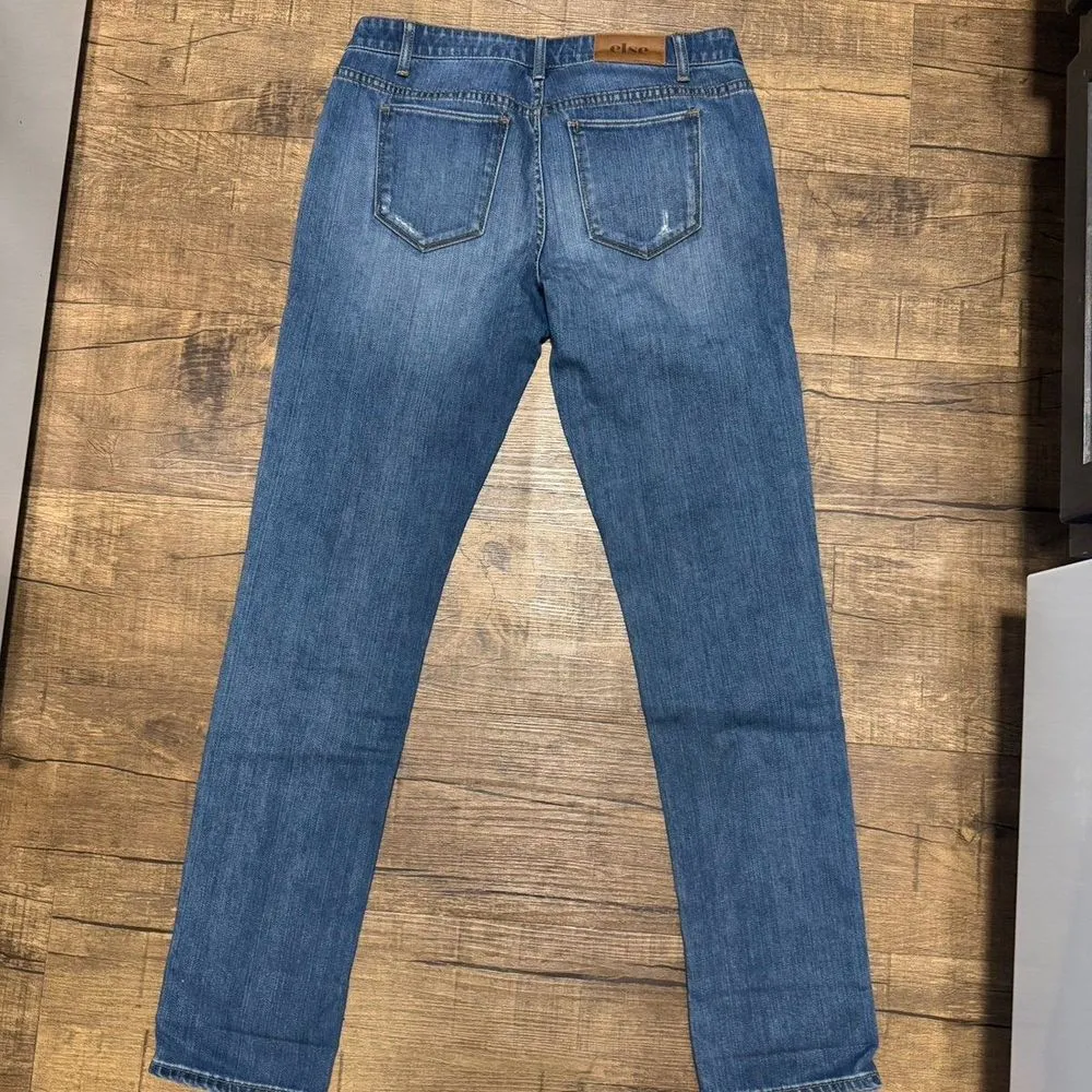 Else distressed classic boyfriend jeans - Image 5