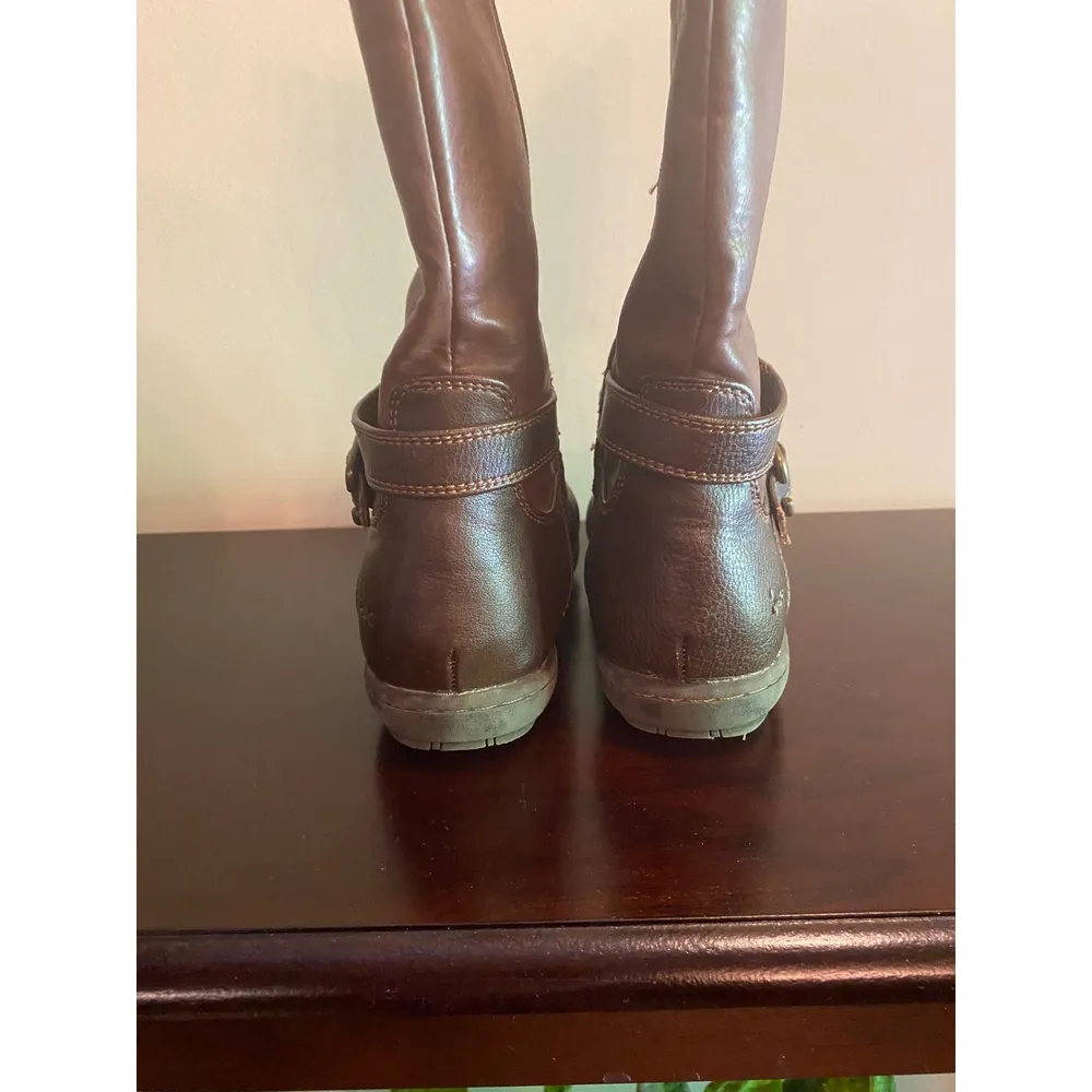 mid calf riding boots size 5 - Image 4