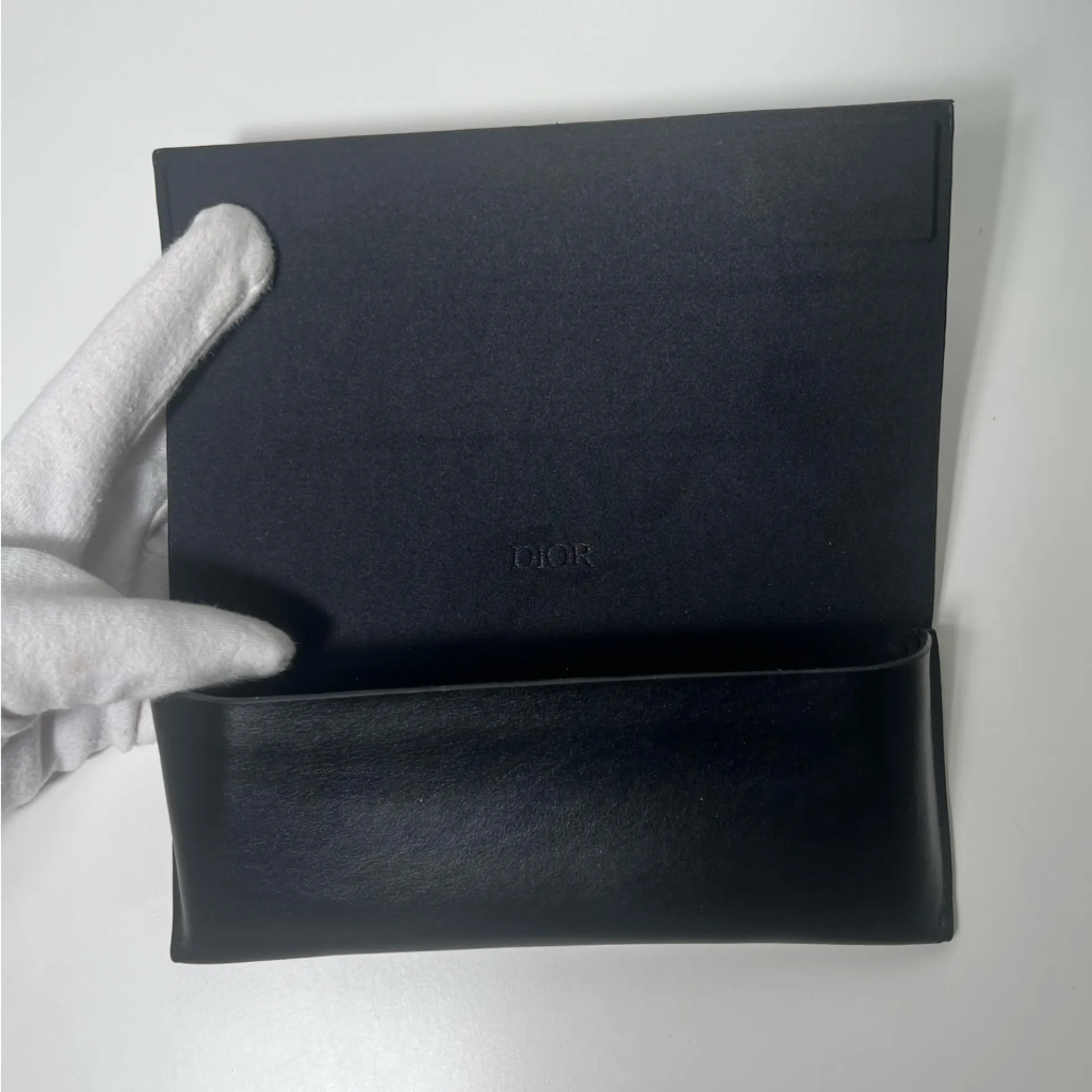 Christian Dior Eye Glasses Sunglasses Soft Shell Portable Travel Case Clutch - Image 9