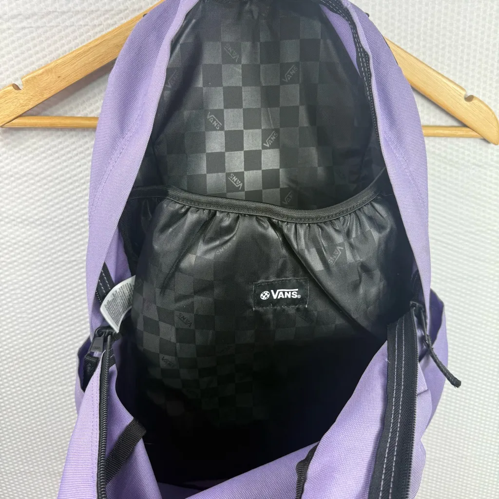 Vans Old Skool H2O Light Purple 15" Laptop Women's/Girl's Backpack - Image 3