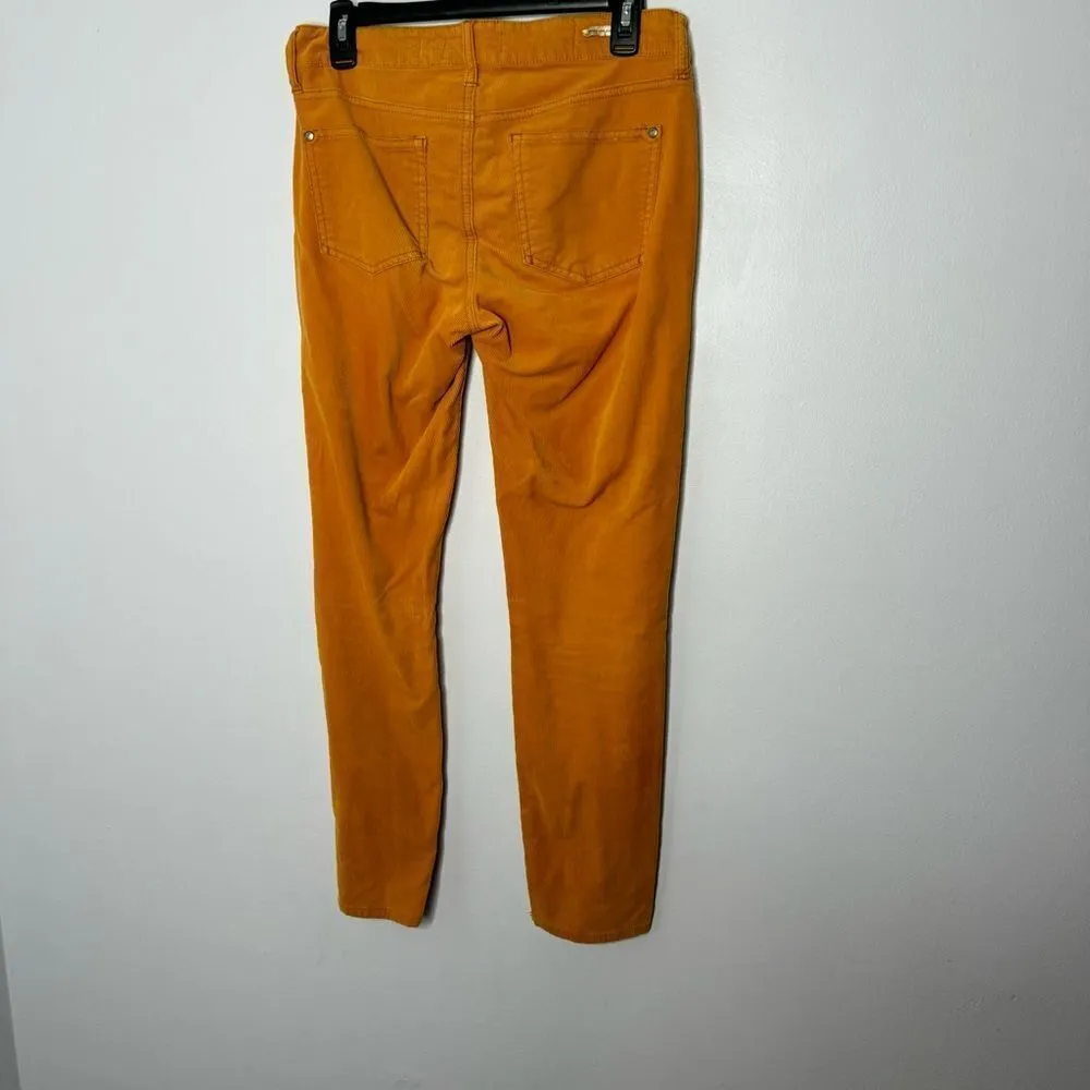 Anthropologie police corduroy mustard pants size 27 - Image 5