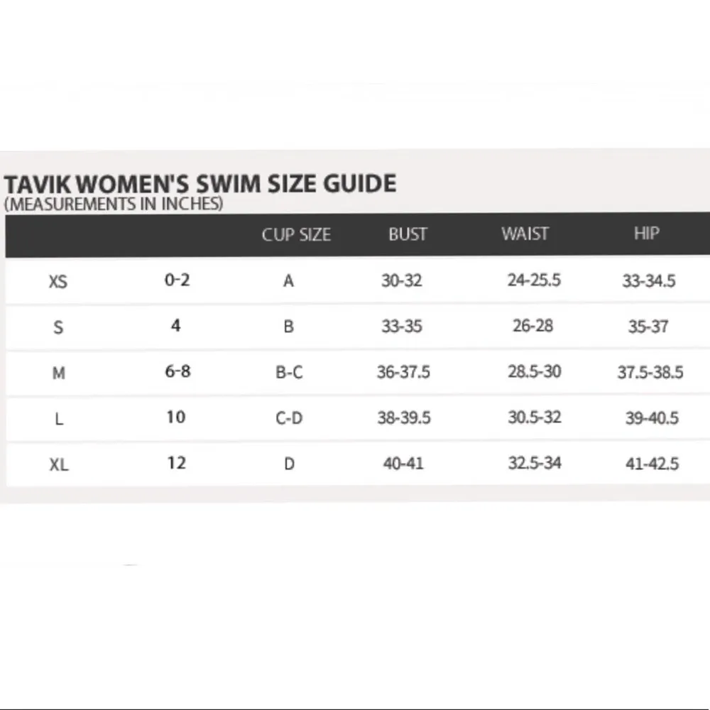 TAVIK Swimwear Vivienne Bikini Top Monaco Merlot Size XS - Image 4