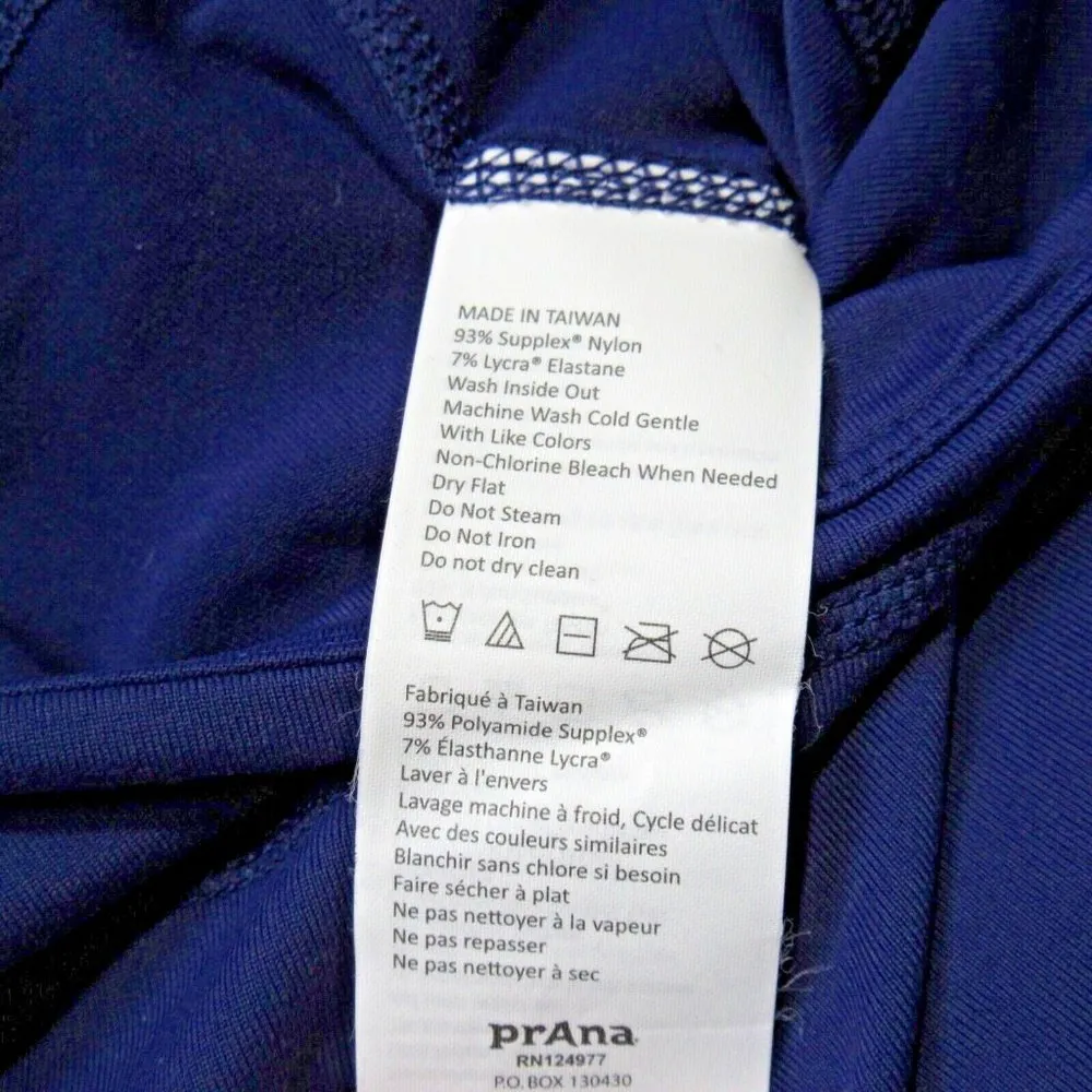 NWT prAna Chakara Julia in Indigo Blue Purple Yoga Active Pants XS x 35 Tall $80 - Image 10